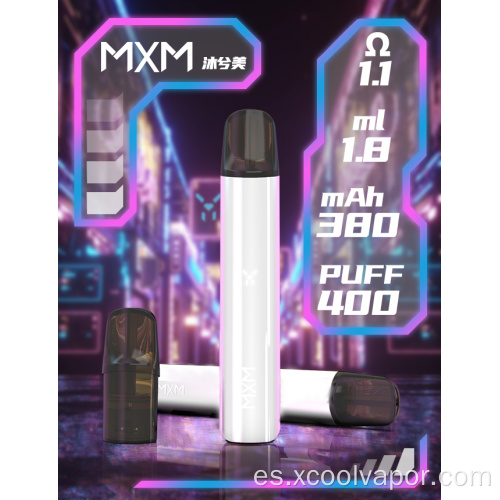 Venta de cartucho de vaina vape un vaporizador de pluma